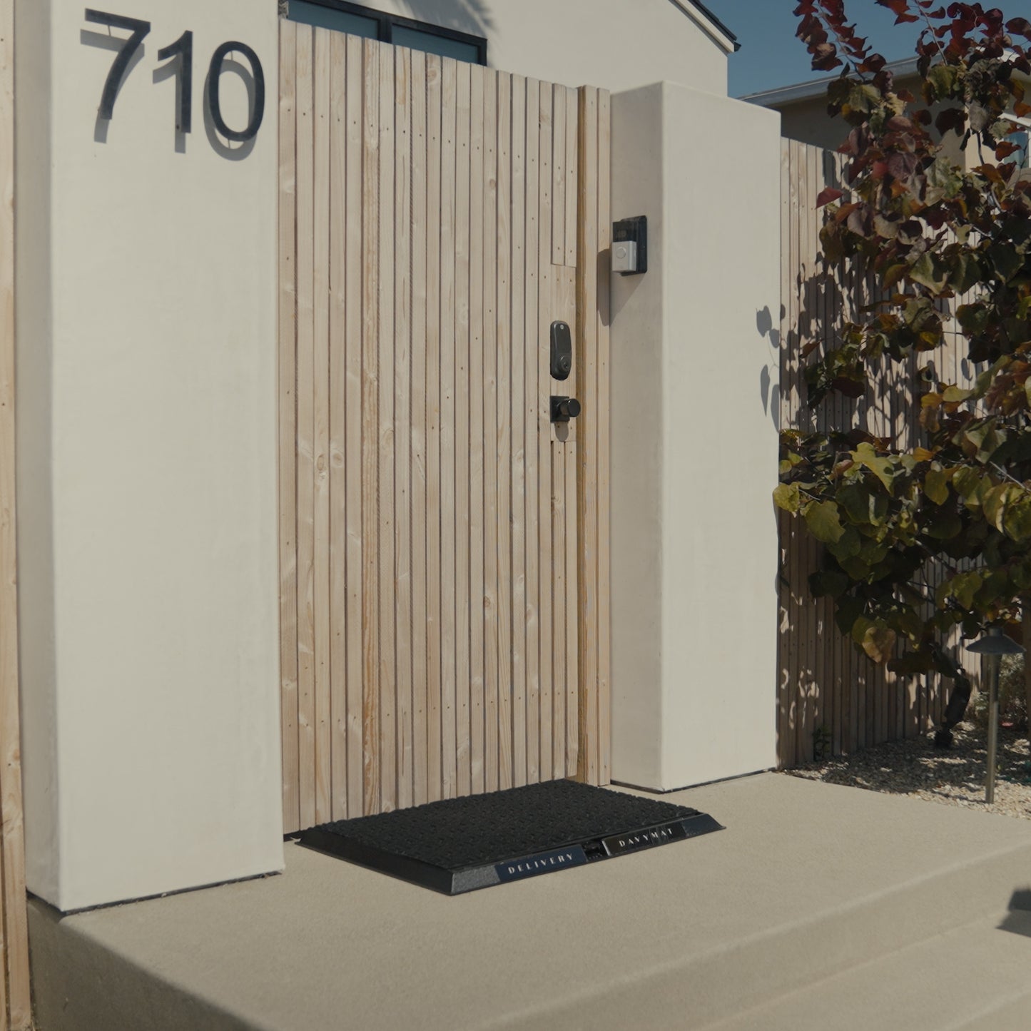 The innovative doormat that transforms to a delivery locker, preventing package theft with style, and unlocking the true freedom of online shopping.