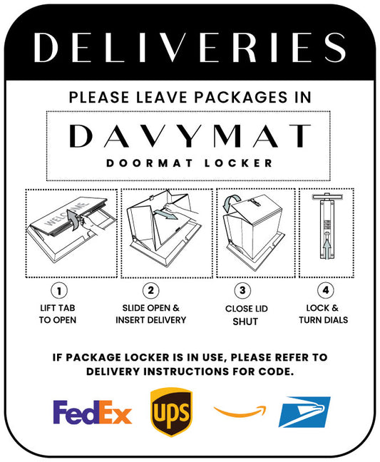 Large Delivery Sign