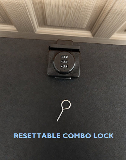 NEW & IMPROVED Gen2 Davymat Delivery Locker – Patented Doormat Lockbox for Porch Package Security