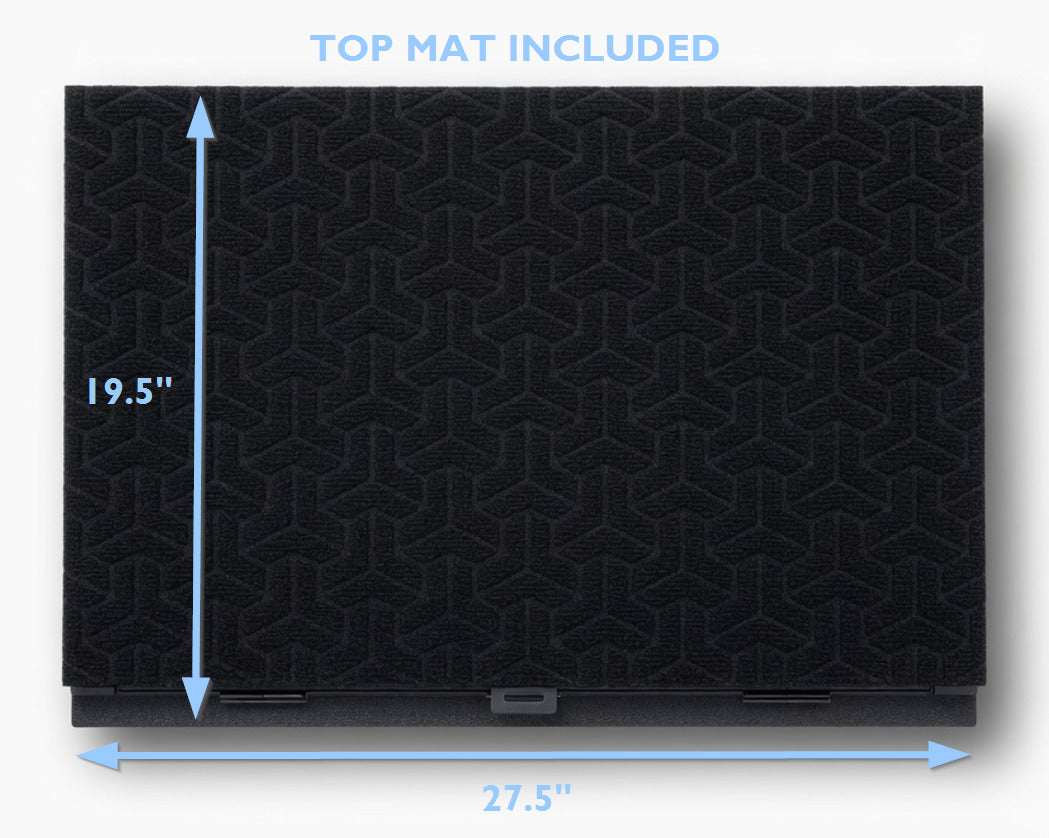 NEW & IMPROVED Gen2 Davymat Delivery Locker – Patented Doormat Lockbox for Porch Package Security